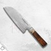 DELLINGER Manmosu - Professional Damascus nůž šéfkuchaře Santoku 180mm