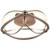 TRIO 621210108 CHARIVARI stropné svietidlo LED D410mm 20W/2500lm 3000K mosadz, switchdimmer