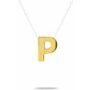 Blink-Blink Zlatý prívesok písmeno P 4012ZpG