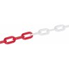 Plastová reťaz 6 mm × 5 m červeno-biely Fixman 615292