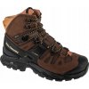 SALOMON QUEST 4 GTX W (41 1/3) Dámske trekingové topánky Nubuk Hnedé