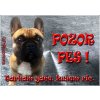 Pozorpes.sk, výstražná tabuľka (Francúzsky buldoček)