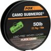 FOX - Náväzcová šnúra Edges Submerge Fleck Camo Leader 50 lb 10 m