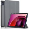 PROTEMIO 64779 LEATHER Zaklápací kryt pre Lenovo Tab M10 5G šedý