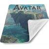 Sablio Deka pre bábätko Avatar The Way of Water Plávajúci ostrov - 90x120 cm