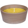 Sviečka proti hmyzu CITRONELLA žardinka SIRIUS 250g d13x6cm
