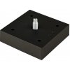 Poliplast Plastová nožička 75x75 mm / Čierna matná 20 mm