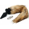 Rimba Silicone Butt Plug with Fox Tail 9143