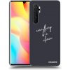 Picasee silikónový čierny obal pre Xiaomi Mi Note 10 Lite - Všetko je na tebe