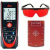 Laserový diaľkomer Leica Disto D2 BT + okuliare a terčík