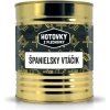 Hotovky z plechovky Jedlo Hotové Španielsky vtáčik 800g