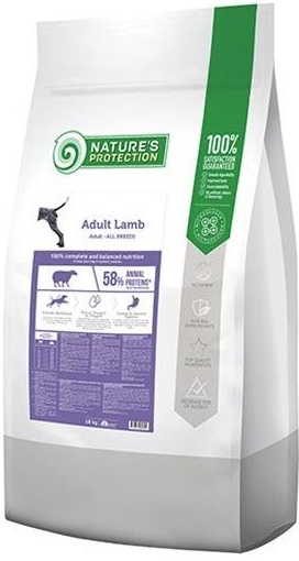 Natures Protection dog Adult All Breed lamb 18 kg