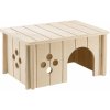 Ferplast drevený domček pre morča SIN 4645 26 x 17,3 x 13 cm