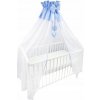 Ankras Baldachýn na postieľku bielo-modrý