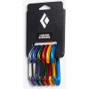 BLACK DIAMOND Súprava 6 karabín LiteWire Rackpack na lezenie a horolezectvo