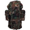 MFH nemecký vojenský batoh s výstuhou, 65L - Armádny bojový ruksak - 65 litrov - woodland US