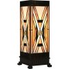 Vitrážová stolná lampa PRISM 44*17