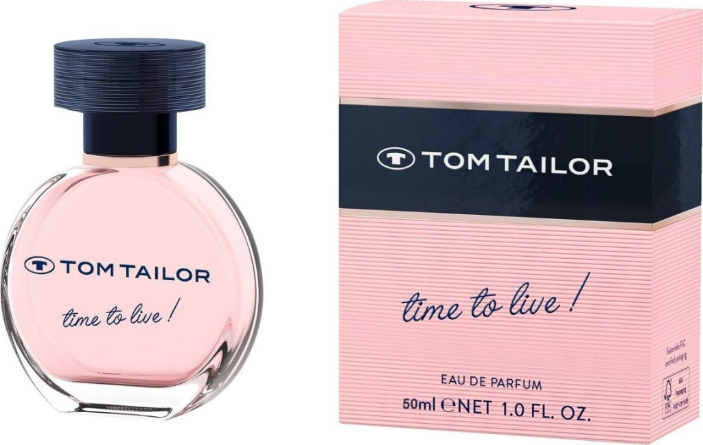 Tom Tailor Time to live! parfumovaná voda dámska 50 ml