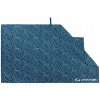 Lifeventure Printed SoftFibre Trek Towel Recycled Navy 150 x 90 cm