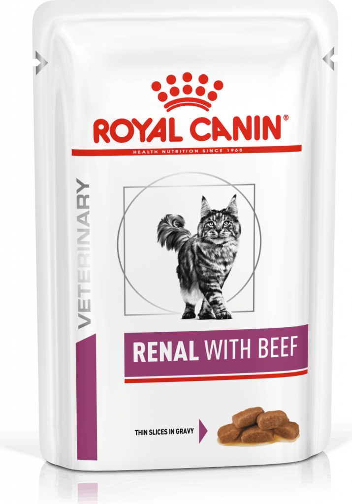 Royal Canin VD Feline Renal hovädzie 12 x 85 g
