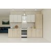 Casarredo MODEST moderná kuchyňa 260, biela / dub Sonoma