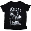 Tupac All Eyez B&W Black