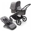 Bugaboo Fox³ komplet Black/Grey Melange 2023