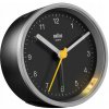 Braun BC 12 SB Quartzový budík strieborno-čierny