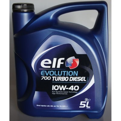 Elf Evolution 700 Turbo Diesel 10W-40 5 l