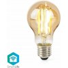 Nedis Smart žiarovka LED E27 7W teplá biela WIFILRF10A60 WiFi Tuya