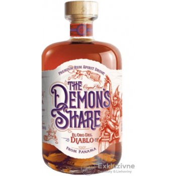 The Demon's Share El Oro del Diablo 40% 0,7 l (čistá fľaša)