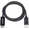 Video kábel PremiumCord DisplayPort - HDMI prepojovací 3m biely (KPORTADK01-03)
