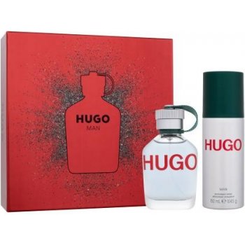 HUGO BOSS Hugo Man darčekový set toaletná voda 75 ml + dezodorant 150 ml