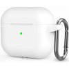 Enem Jednofarebný obal na Airpods 3 - White IRAIR3-013
