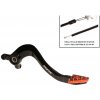 RFX PRO SOLID-TIP BRAKE PEDAL, BLK/ORG