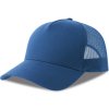 Atlantis Headwear Kšiltovka Rapper Cotton-S, 5 panelová, Trucker COT330260p3499-royal/royal Modrá královská Univerzální