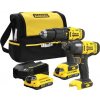 Sada elektrického nářadí Stanley Sada stehen 18V V20 2Ah SFMCD711 + puškohled SFMCF800, brašna