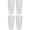 Stelton Dlhý pohár na nápoje PILASTRO 300 ml, sada 4 kusov, číry