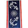 Plážová osuška FUNNY NAVY 70x140 cm Plážová osuška NAVY 70x140 cm - 70x140 cm