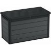 Záhradný box Keter Cortina 757 L, sivý