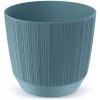 Kvetináč 16,8cm RYFO DRF170-5415C škandinávsky modrý plastový PROSPERPLAST