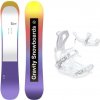 Gravity Thunder Jr juniorský snowboard + Raven Fastec FT360 white viazanie - 140 cm + M (EU 39-42)