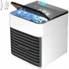 PRENOSNÁ MALÁ USB KLIMATIZÁCIA NA VODU A ĽAD 3V1 KLIMATOR DO DOMÁCNOSTI VENTILÁTOR