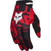 Rukavice Fox 180 Race Spec Glove Černá/Červená XL