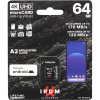 PS GOODRAM CARD Micro SD 64GB V30 A2 + adapt. IRDM UHS A U3.