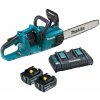 MAKITA DUC353ZX6D Píla reťazová 35 cm na 36V (2x 18) Li-Ion (LXT) 6.0 Ah akumulátor (2ks) + nabíjačka (bezuhlíkový motor) - MAKITA DUC353ZX6D