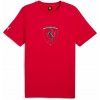 Pánske Tričko s krátkym rukávom PUMA FERRARI RACE TONAL BIG SHIELD TEE 63018902 – Červená