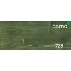 OSMO Ochranná olejová lazúra 729 Jedľovo-zelená 0,75L -