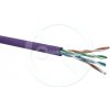 SOLARIX kabel CAT5E UTP LSOH drot 305m - Solarix SXKD-5E-UTP-LSOH Instalační CAT5E UTP LSOH 305m, fialový