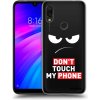 Picasee silikónový prehľadný obal pre Xiaomi Redmi 7 - Angry Eyes - Transparent
